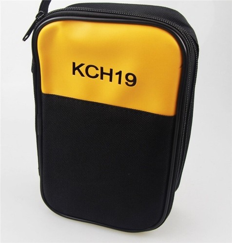 Zipper Carrying Case/ Bag For Fluke Hioki Sanwa Uni-T Multimeters Double Laye mi - Picture 1 of 11