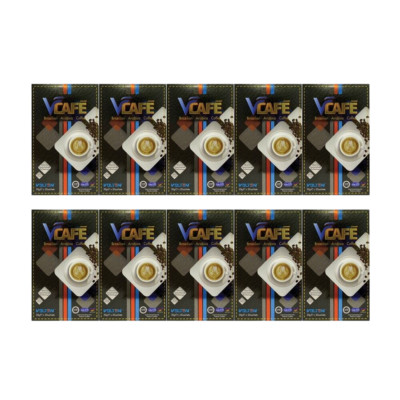 10 Box Volten VCafe Brazilian Arabica Coffee Black Ginger & Mangosteen Extract