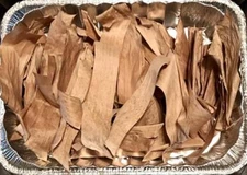 Dried Banana Leaf's  Anti Bacteria Relieve stress Fish Aquarium 100 gm 350 pcs 