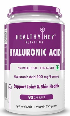 Healthyhey Nutrition Hyaluronic Acid 2X Plus Veg Capsules -90 Capsules