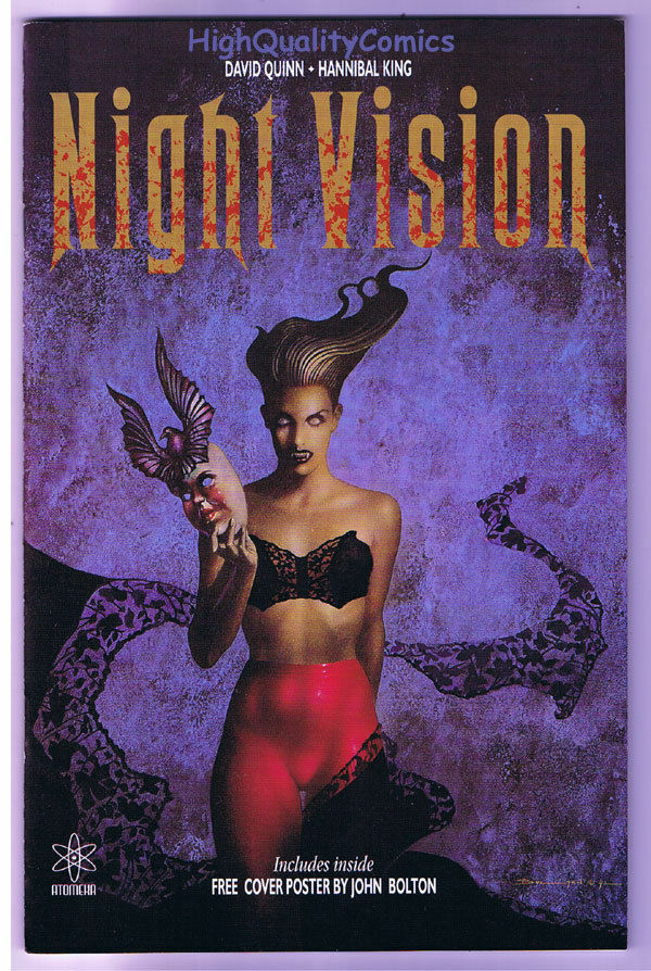 #1, Nm-, W/ John Bolton Poster, Vampire, 1993, More Horror I