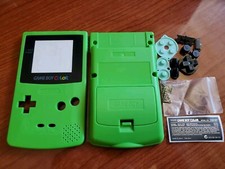 lime green Full Housing Shell Case Button for Nintendo GameBoy Color GBC