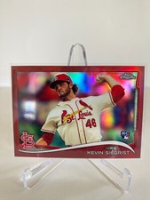 2013 Topps Chrome Kevin Siegrist, #81, Red Refractor 22/25 RC NM/MT