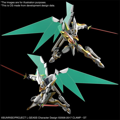 未開封　ALBION♡ Premium BANDAI HG 1/35 Z-01Z LANCELOT ALBION Model Kit Code Geass