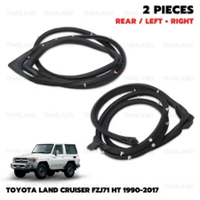 Lh+Rh Back Door Weatherstrip Seal For Toyota Land Cruiser FZJ71 1990 - 2017