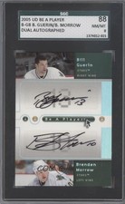 2005 Be a Player SP Signatures Duals Bill Guerin Brenden Morrow SGC 88 Auto m5x