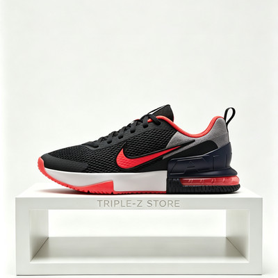 Nike Air Max Alpha Trainer 6 Premium Workout Shoes Black Red Men's Size 6 - 15