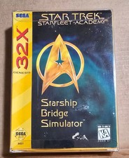 Star Trek: Starfleet Academy -- Starship Bridge Simulator - Sega 32X - CIB image
