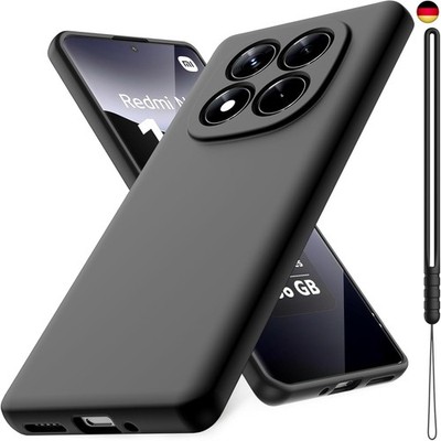 Hülle kompatibel mit Xiaomi Redmi Note 14 Pro 5G/Poco X7 5G Hülle, weiche TPU Fl