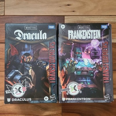 TRANSFORMERS X UNIVERSAL MONSTERS COLLABORATIVE - DRACULUS & FRANKENTRON