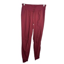 Lululemon Dance Studio Mid Rise Jogger Women's 6 Red Sweatpants Athletic