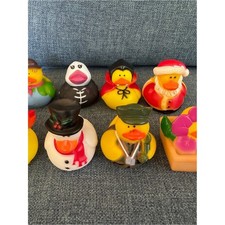 Assorted Themed Rubber Duck Set - Yellow with Multi Colors