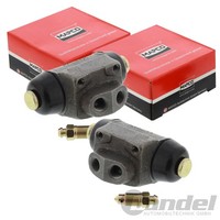 2X Mapco Radbremszylinder 20,64Mm Hinten Passend FüR Ford Escort Focus Granada