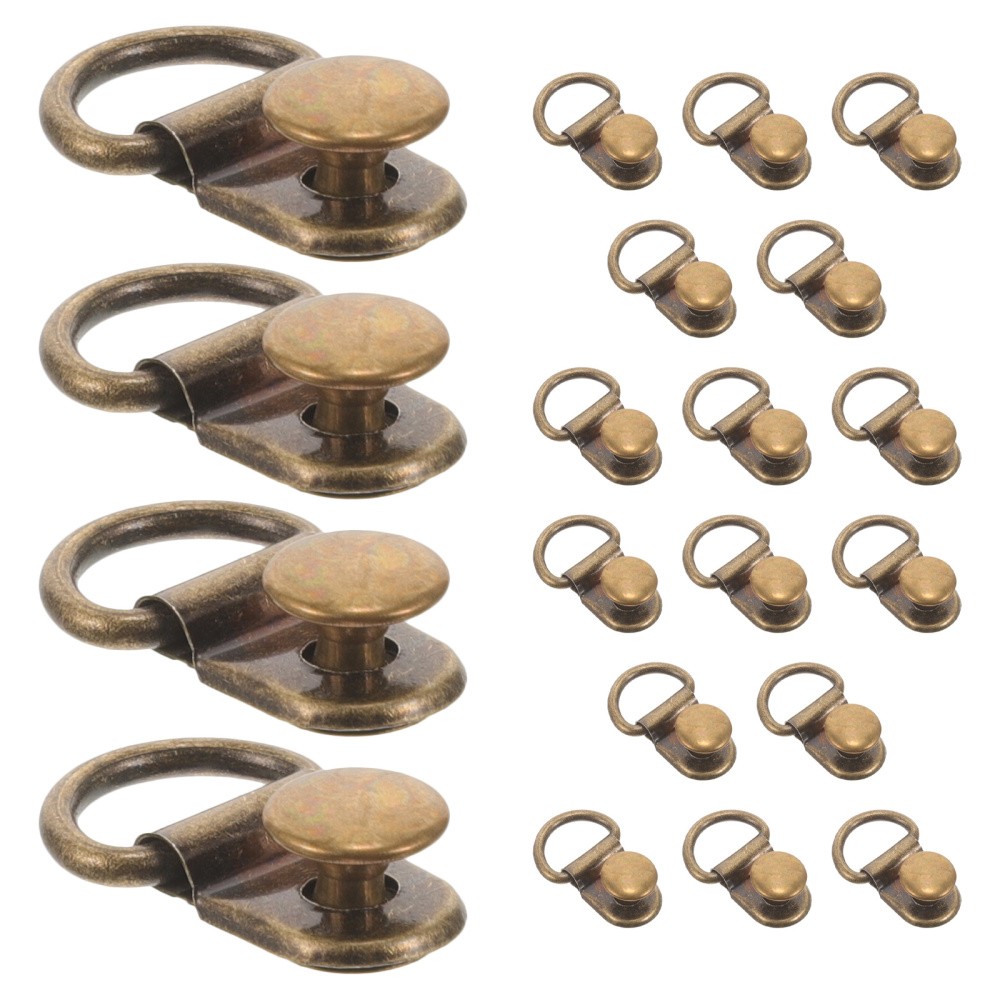 APL 20 Pezzi Accessori Per Fibbie per Scarpe Fibbia per Riparazione Lacci