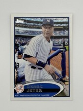 2012 Topps Base Set Series 2 #641 Derek Jeter New York Yankees