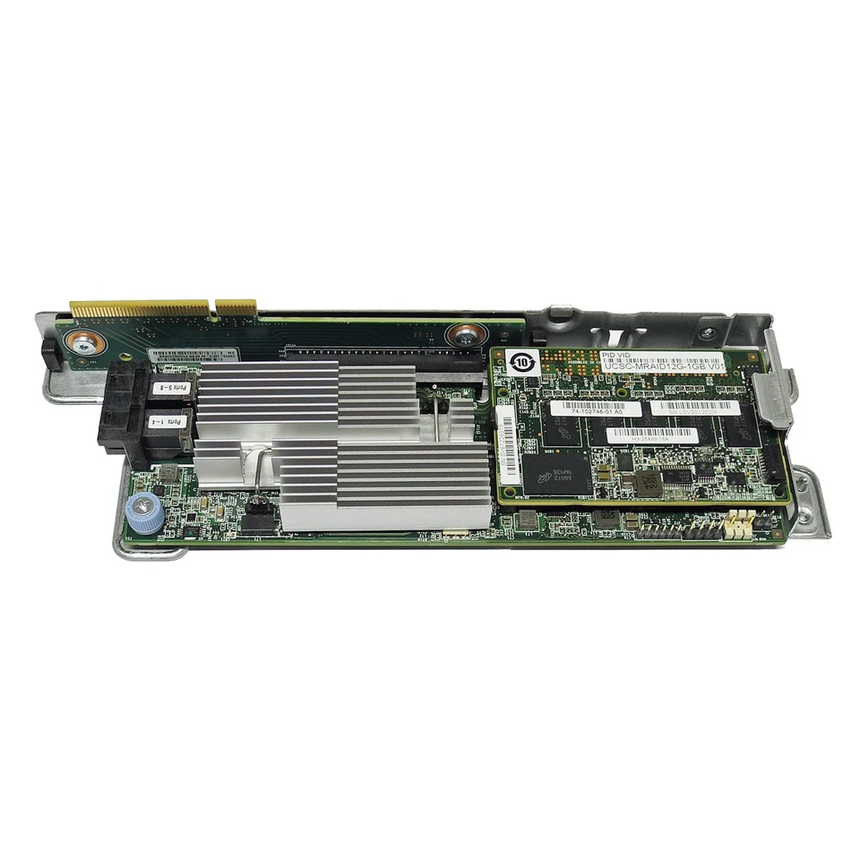 Cisco UCSC-MRAID12G 8-Port 1GB SAS RAID Controller +BBU +SAS Multi-Lane Kabel - Bild 3 von 4