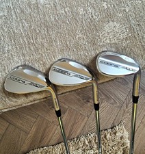 Cobra Snakebite Wedge Set 50/56/60 KBS shafts In Excellent Condition V Grind