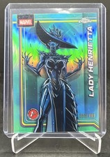 2026 Topps Chrome Marvel Comics Lady Henrietta 1st Aqua Refractor 055/199 #130