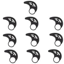 Lot de 10 crochets d'oreille en silicone pour casque de sport, 9,7 mm, neufs