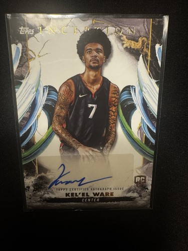 2024-25 Topps Inception - Rookie Autographs Kel'el Ware,  #RA-KW (AU, RC)