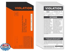 Fake Parking Tickets Prank - Qty 25, Joke Violation Parking, Funny Gag Preten