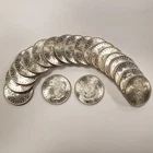 1885 $1 Morgan Silver Dollar BU Roll - Original Frosty White  SKU-Q3078