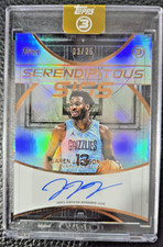 Jaren Jackson 2025-26 Topps 3 Basketball Serendipitous Auto Autograph #d 3/25