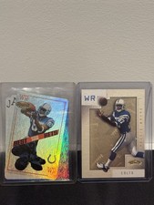 2001 Bowman's Best Best Bets Reggie Wayne #BB9 RC Die Cut Holo Colts + Extra RC