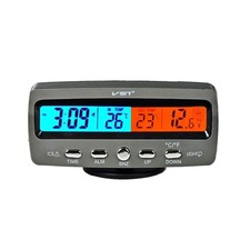 4 In 1 Led Digital Display Vehicle Car Kit Thermometer Voltmeter Clock 12v 1...