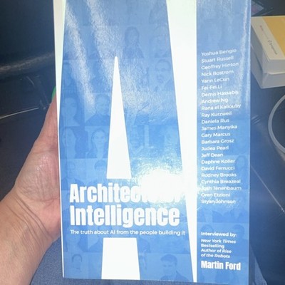 Architects of Intelligence by Martin Ford Paperback Packt Publishing AI Book