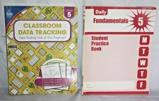 Grade 5th Classroom Data Tracking & Daily Student Practice Book  Lot Homeschool