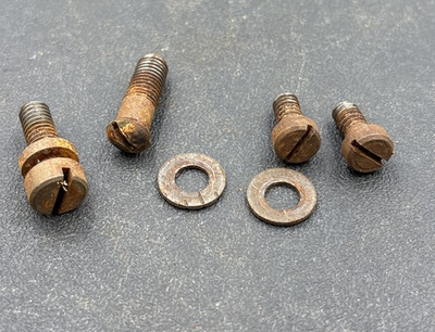 #ad #ad Stanley Bailey No.5 Frog Attachment Screws Only Original Part From Old Plane $10.35