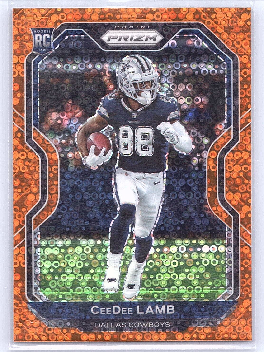 2020 Panini Prizm #334 CeeDee Lamb Prizm Disco