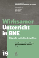 Wirksamer Unterricht In BNE Bildung FüR Nachhaltige Entwicklung Taschenbuch 2024