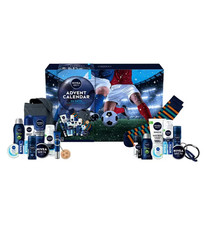NIVEA MEN Advent Calendar 2025 Gift Set | 24 Pc Grooming & Skincare Set for Him