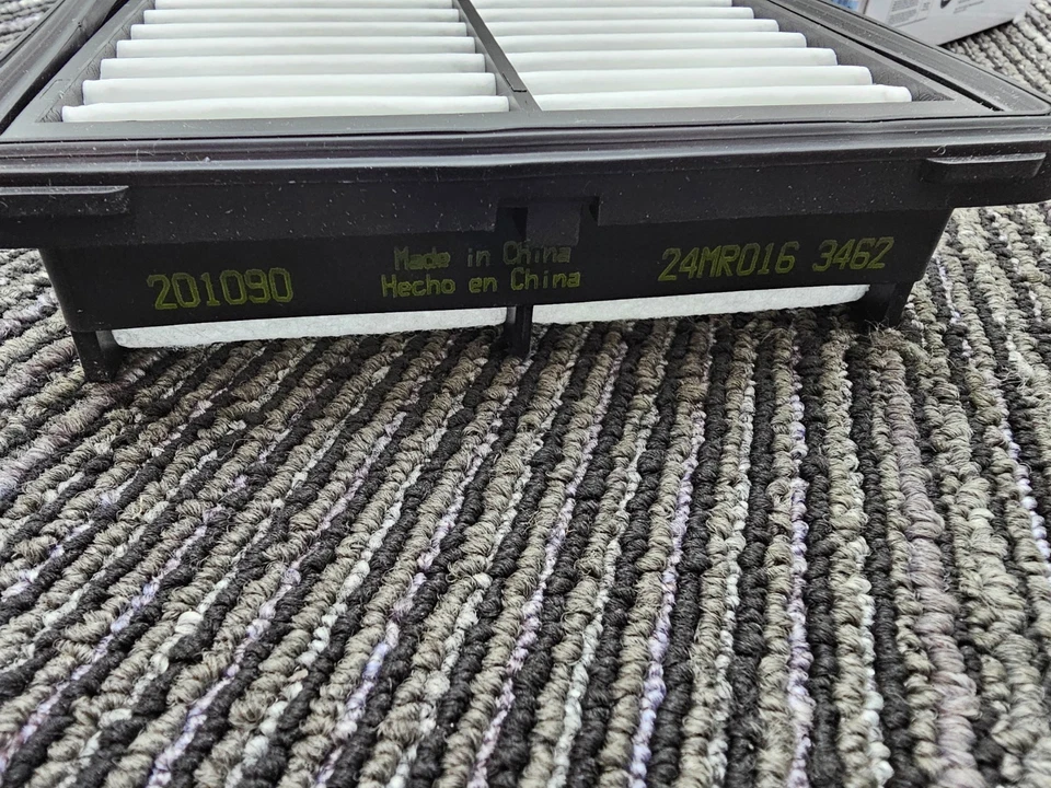 (CANTIDAD 2) Filtro de aire dorado NAPA 201090 para Hyundai Sonata 2020-2025 Tucson 2022-26 Foto 4 de 4