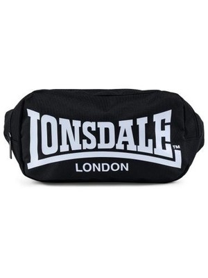 Lonsdale London hip bag marshside fanny pack bumbag belt bag black