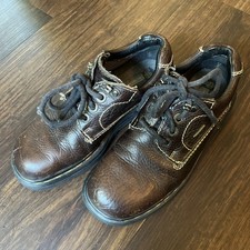Vintage Dr. Martens 9272 Brown Leather 3-Eye Oxford Shoes Size UK 5 US W 7