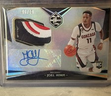 2021 Chronicles Draft Picks #LA-JAY Joel Ayayi Limited Rookie Jersey Auto #/10