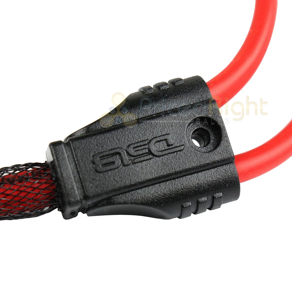 4 Pack 1 Female 2 Male RCA Splitter Cable Audio Competition Rated DS18 R1F2M - Image 2 of 4