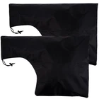 2 Pcs Leaf Blower Collection Bag Yard Fallen Leaves Garden Waste Storage