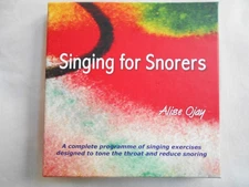 Alise Ojay--SINGING FOR SNORERS Complete Program Audiobook 3-CDs Booklet 6th ed