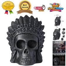 Exquisite Aztec Death Whistle - Skull Retro Design, Perfect for Halloween Pranks