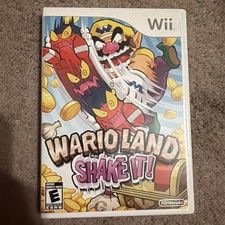 Wario Land: Shake It - Nintendo Wii Very Good condition Game and manual included