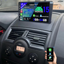 DAB+ Für Renault Megane 2 2002-2009 Android15 Autoradio GPS NAVI WIFI Carplay BT