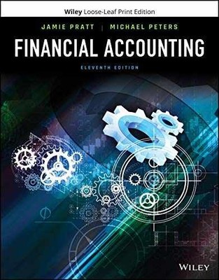 Financial Accounting - Loose Leaf, by Pratt Jamie; Peters Michael F. - Very Good