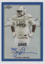 2020 Leaf Metal US Army All-American Bowl Blue 1/25 Patrick Jenkins Auto 0p1n