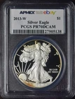 2013-W American Silver Eagle Toned PCGS PR70DCAM Apmex Ebay Label ✪COINGIANTS✪