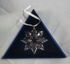 Swarovski 2013 Annual Snowflake Star Crystal Pendant