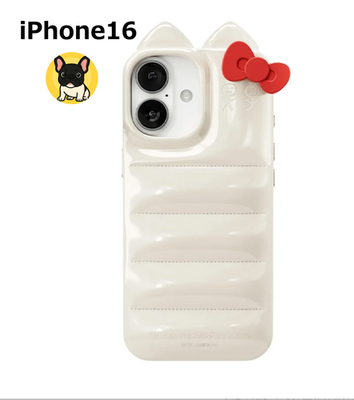 Urban Sophistication sanrio iPhone16 キティ Urban Sophistication Sanrio The Puffer Case - Hello Kitty® for